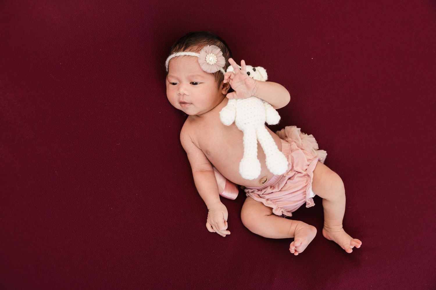 San Diego Family Newborn Studio Photoshoot