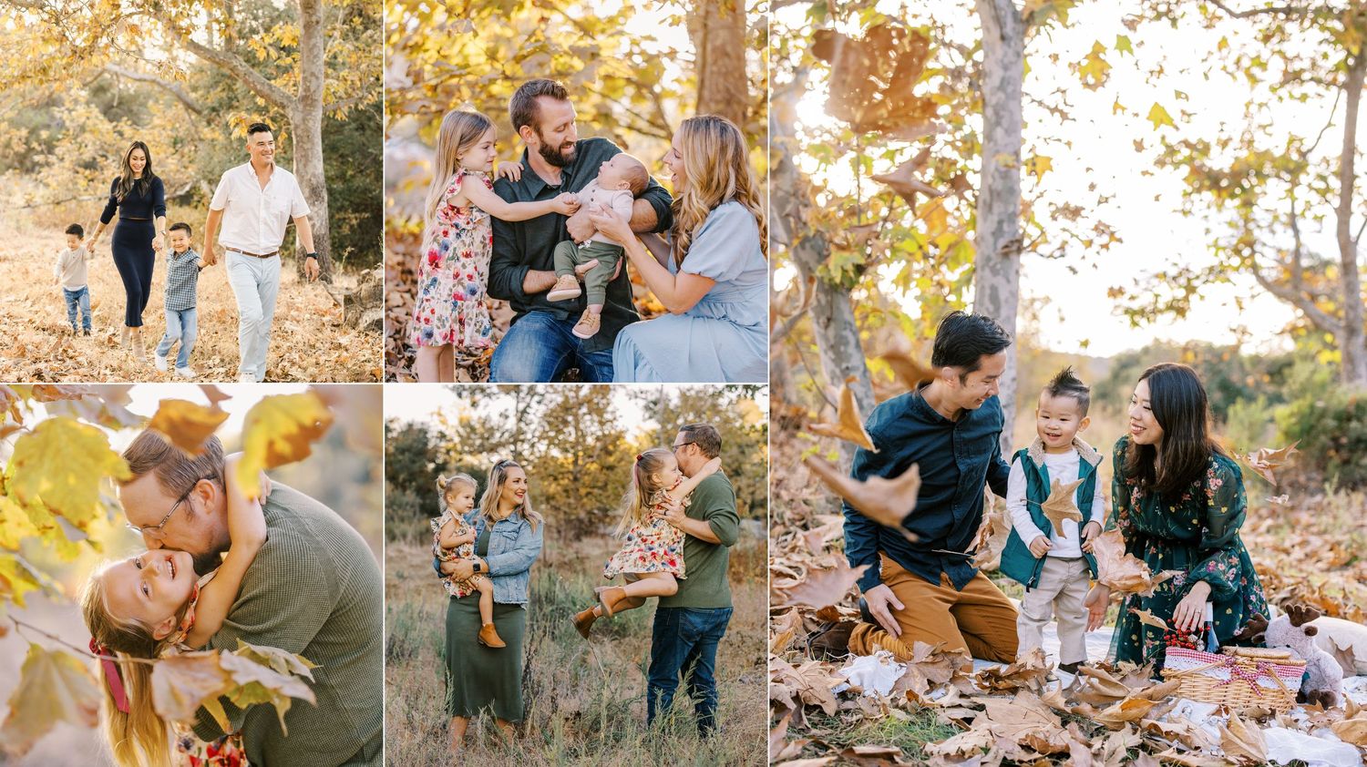 San Diego Holiday Mini Session Photographer - Fall Minis - Autumn Picnic