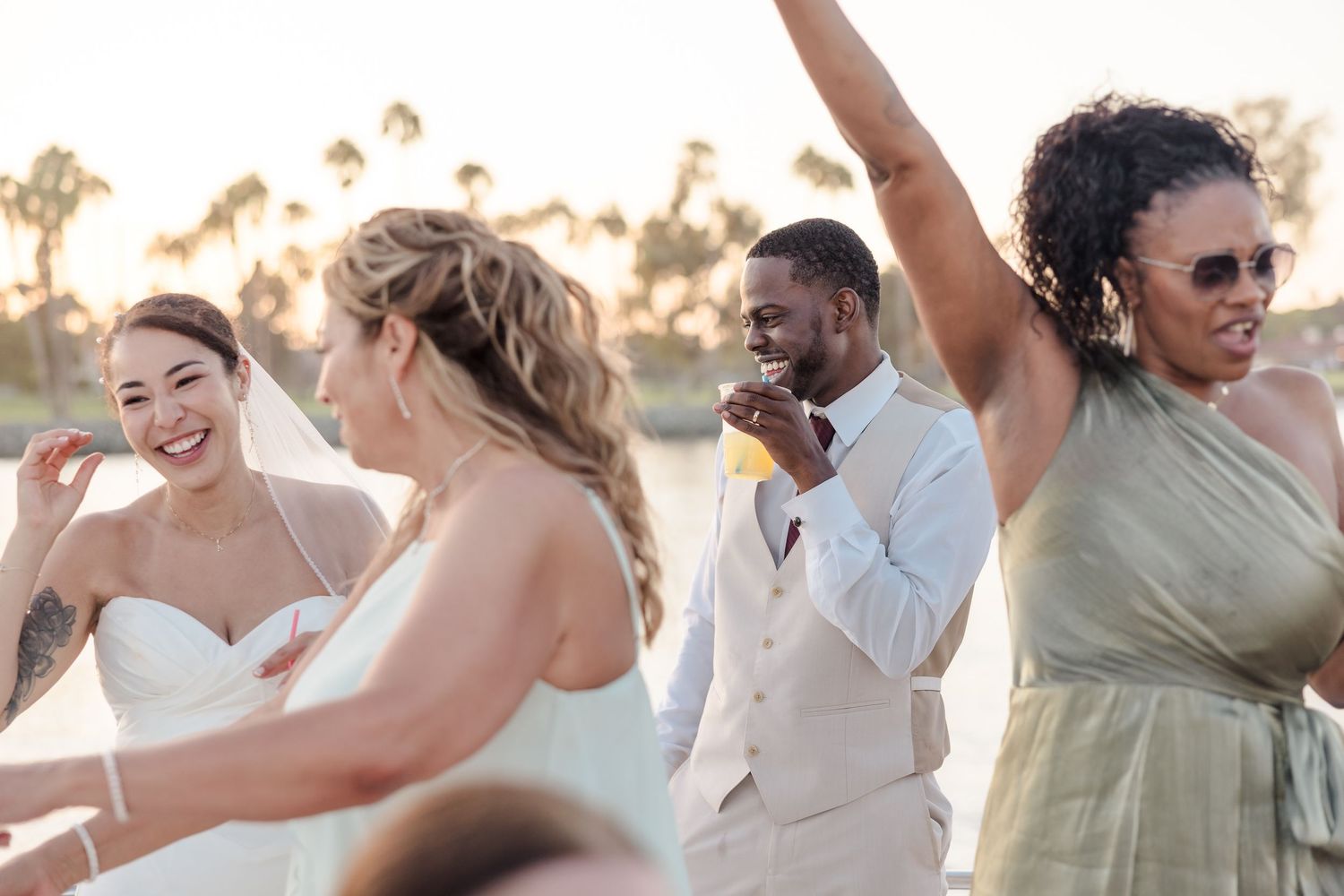 San Diego Yacht wedding photography by Jenny Thai Photography