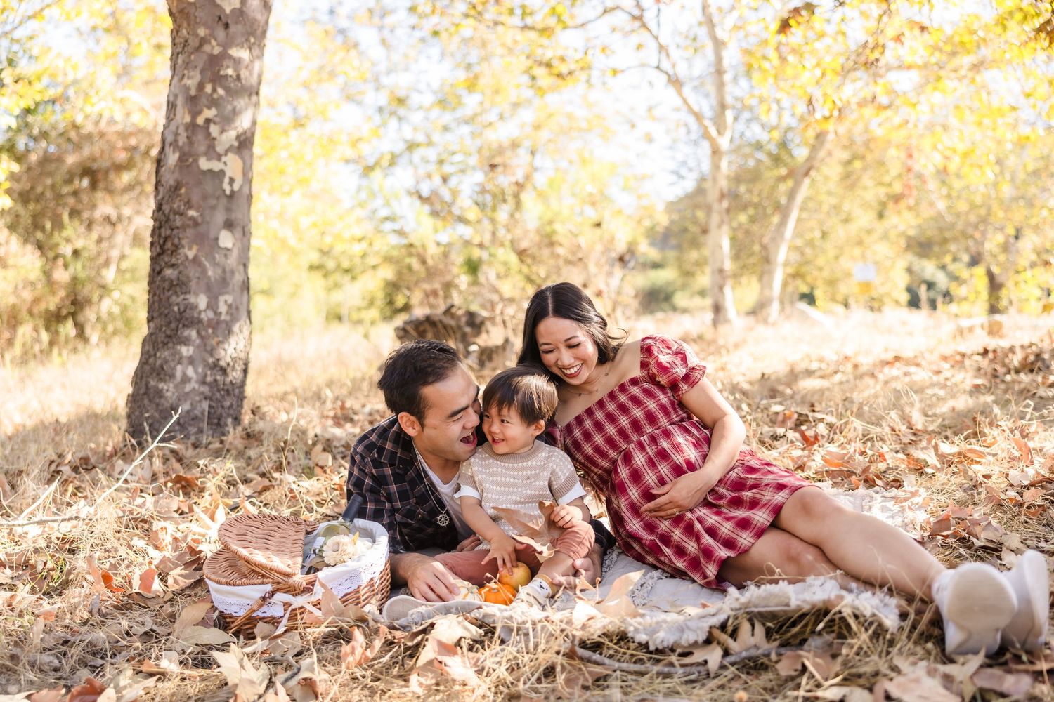 San Diego Autumn Mini Session Photographer - Fall Picnic