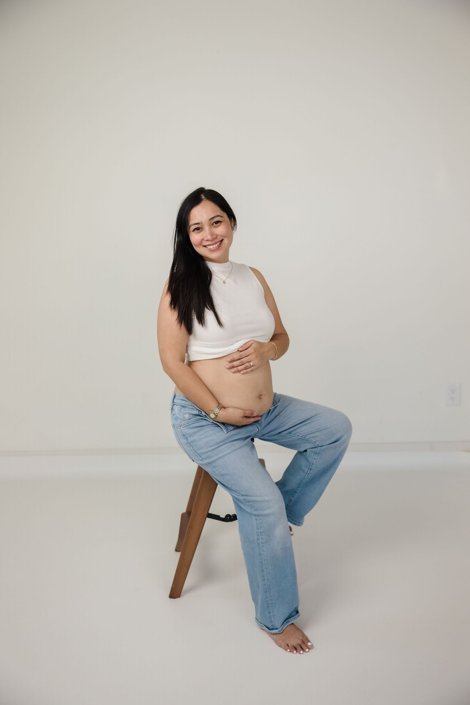 San Diego Maternity Studio Photoshoot