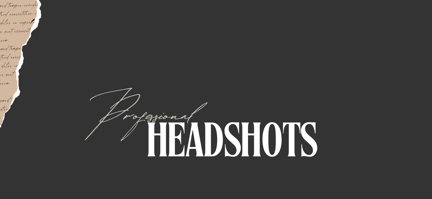 Black banner design featuring 'HEADSHOTS' text with torn newspaper texture.