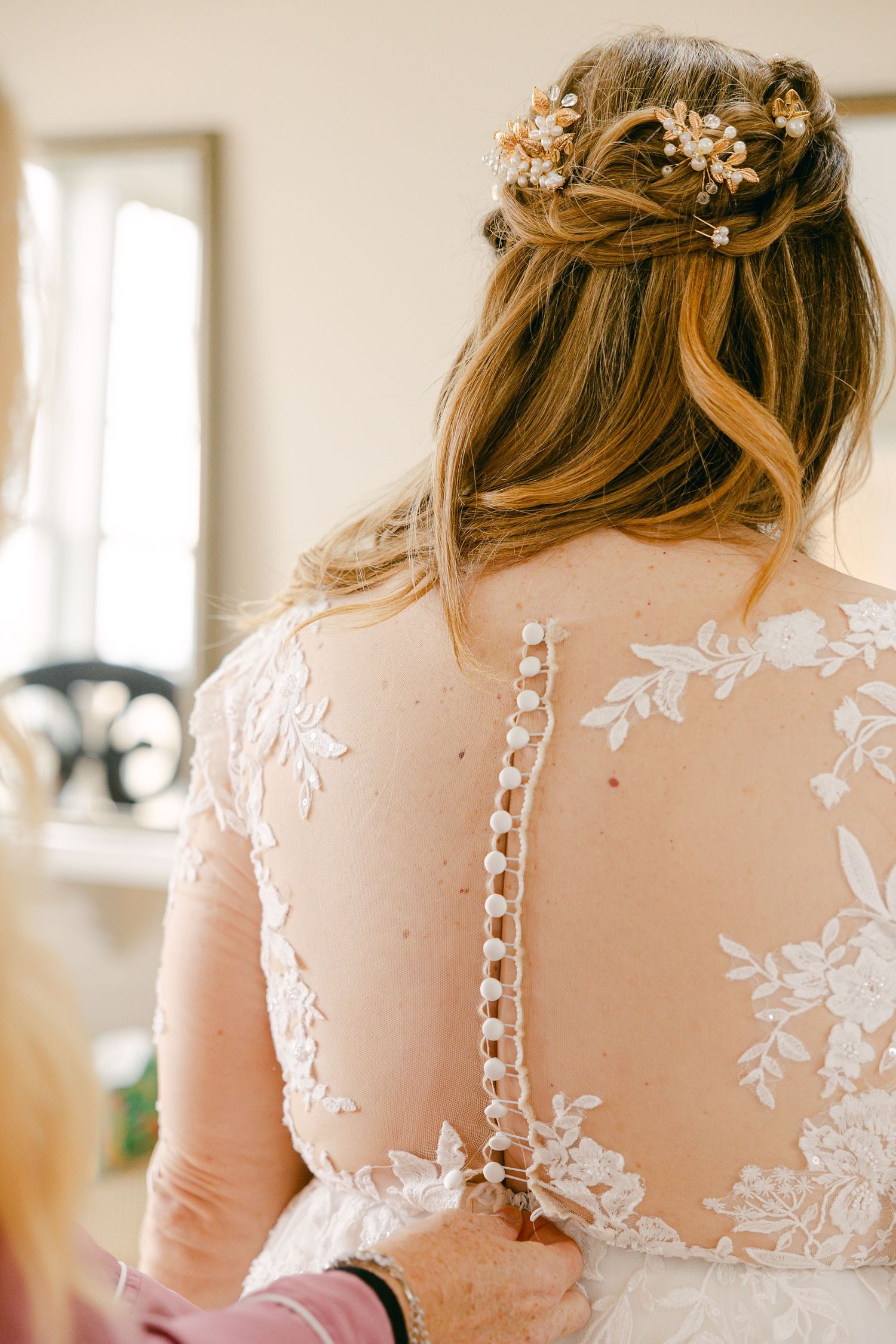 Explore this southeast luxury micro wedding at Shelton Vineyards, Southeastern US elopement and intimate wedding photographer, bride