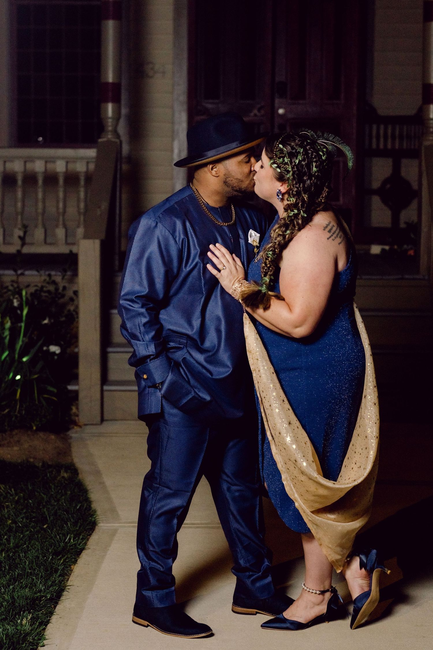 Explore a fall wedding in Winston-Salem, NC. Wedding at  Summit Street Inns wedding and elopement stories in the Southeastern US and Ireland