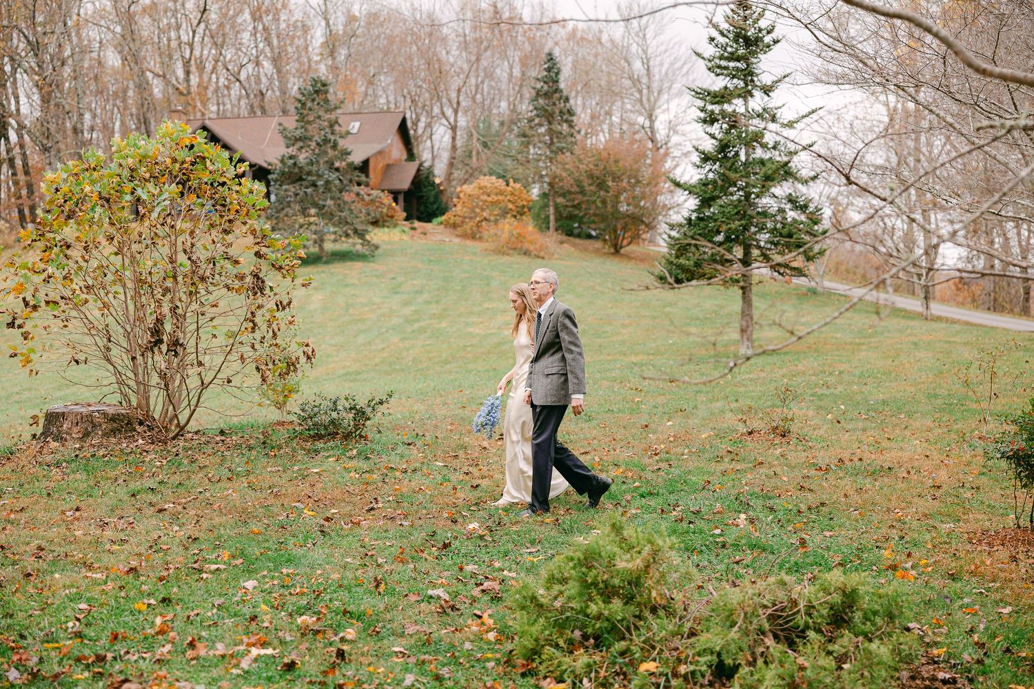 Explore this mountain micro wedding at The Poplars at Bearwallow Mountain, captured by Asheville elopement photographer candid shot