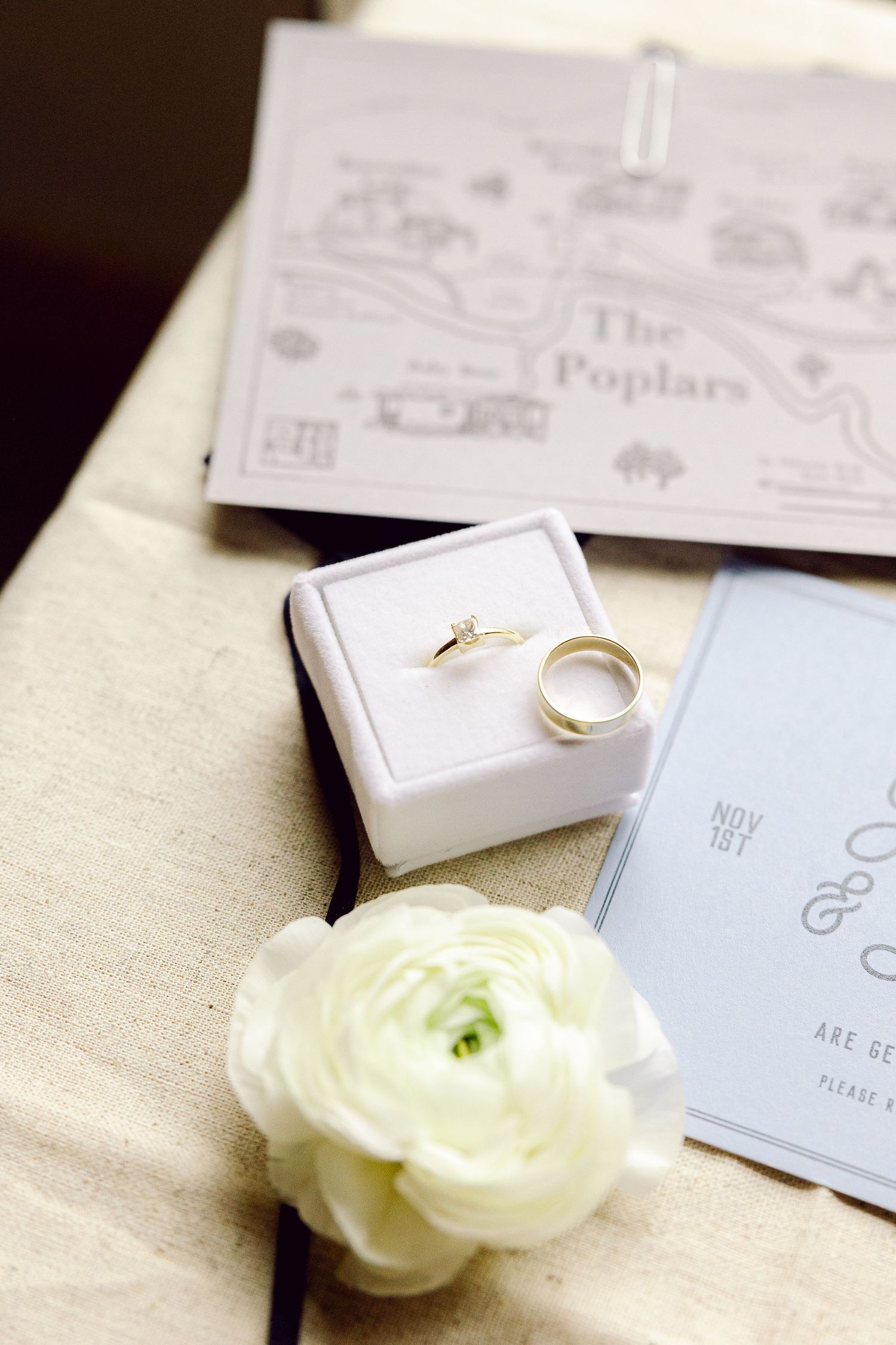 Explore this intimate mountain wedding at The Poplars at Bearwallow Mountain, captured by Asheville elopement photographer, ring shot