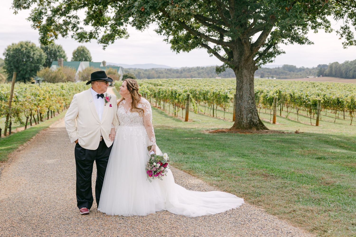 Explore this southeast luxury micro wedding at Shelton Vineyards, Southeastern US elopement and micro wedding photographer, ceremony Ireland