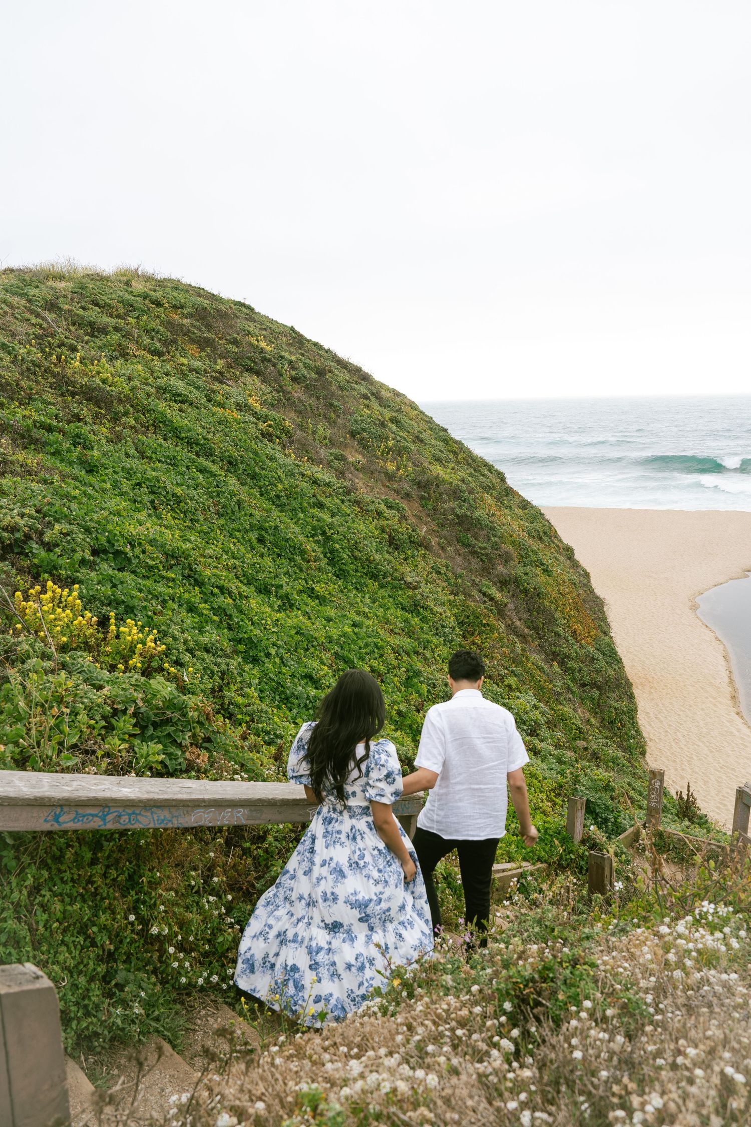 beach, san francisco, north bay, bay area, proposal, engagement