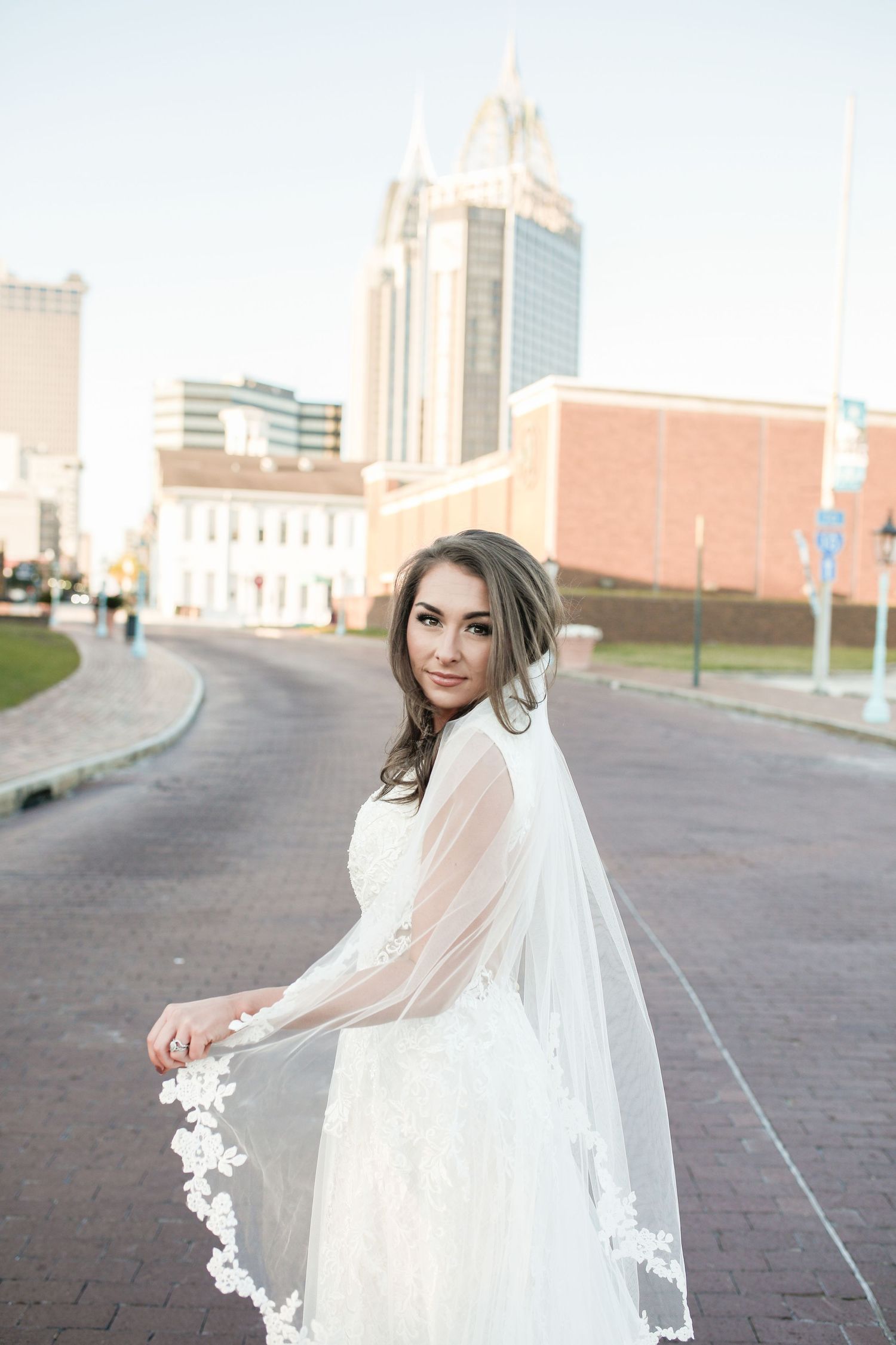 Alabama Wedding Photographer, Alabama Bridal Session, Downtown Mobile