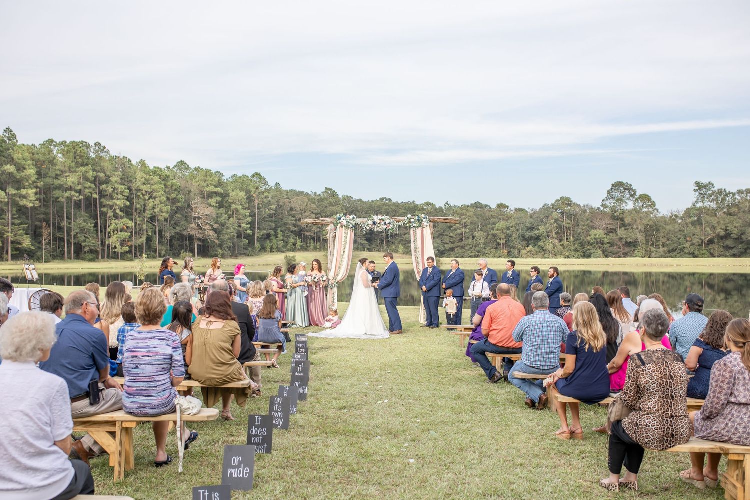 Circle B Lake Wedding Photographer Wilmer Alabama Grand Laurel Photography