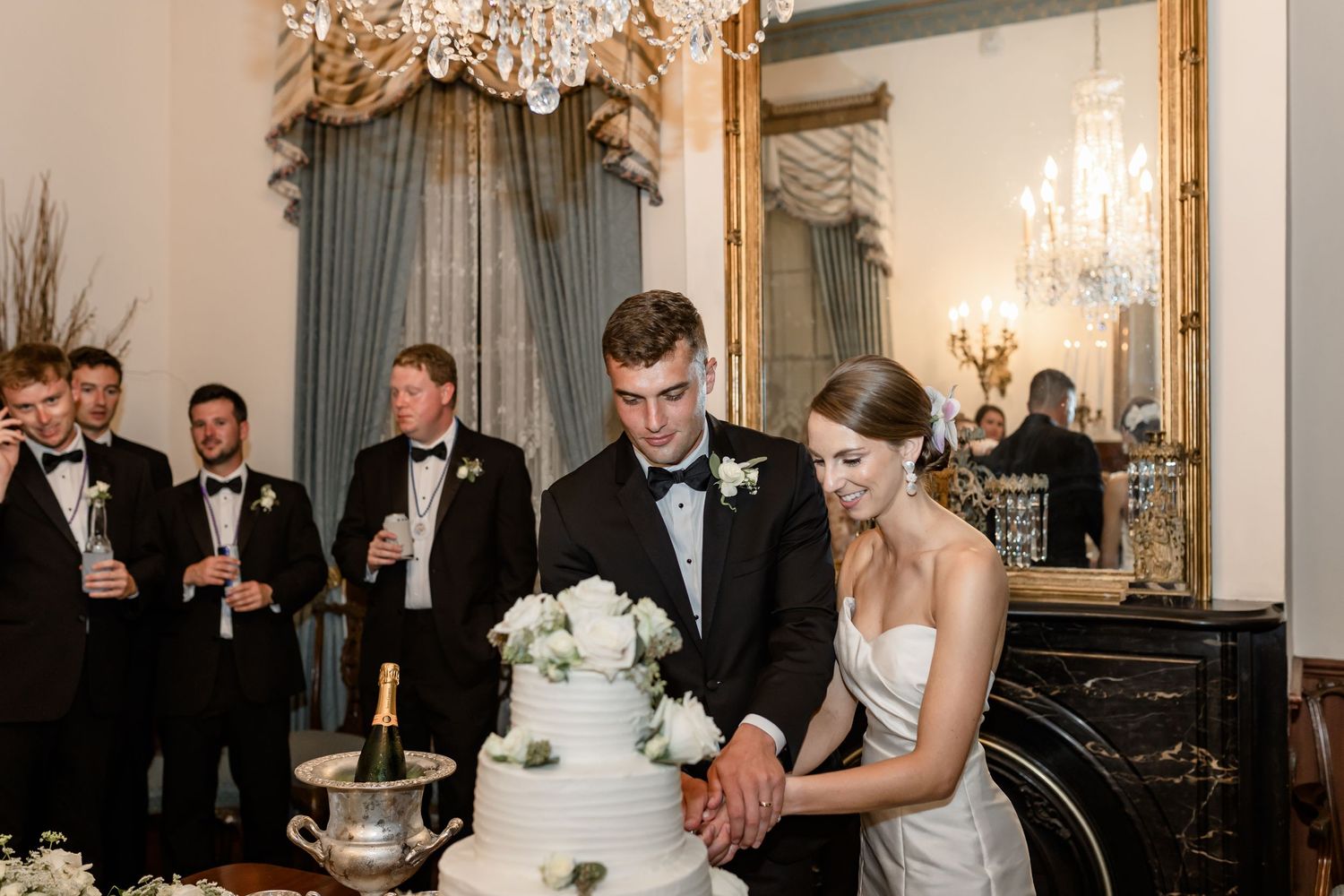 Bragg-Mitchell Mansion Wedding in Mobile Alabama Photographed by Grand Laurel Photography