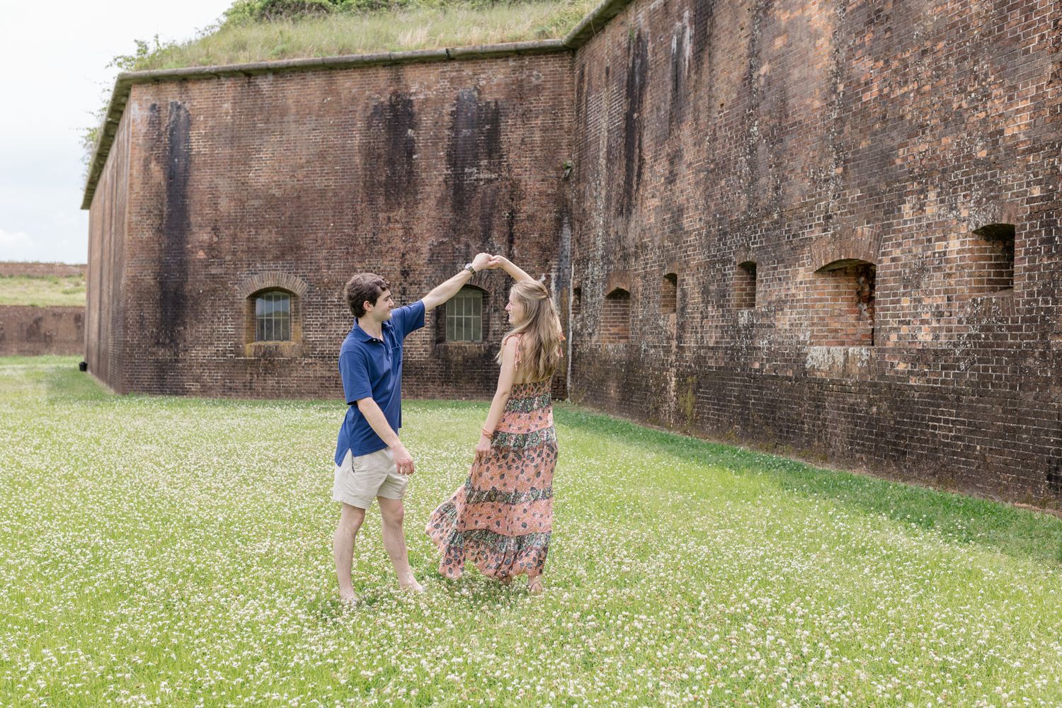 Fort Morgan Alabama Engagement Proposal Photographer Grand Laurel Photography