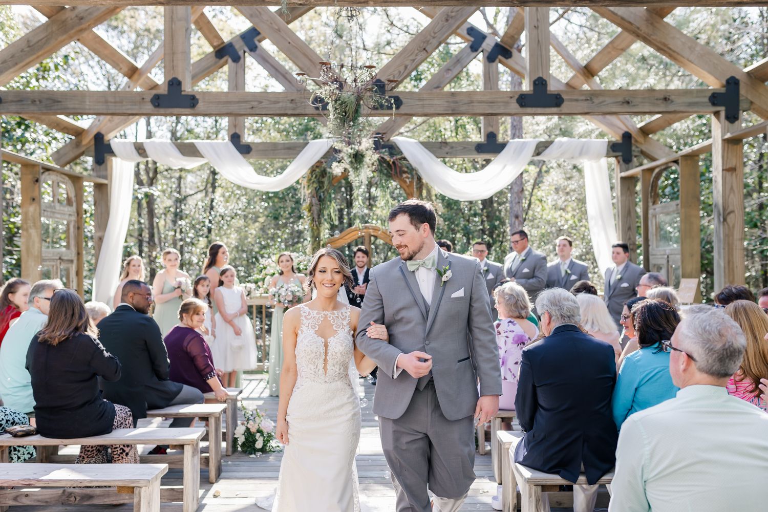 Bella Sera Gardens Wedding Loxley Alabama Photographed by Grand Laurel Photography
