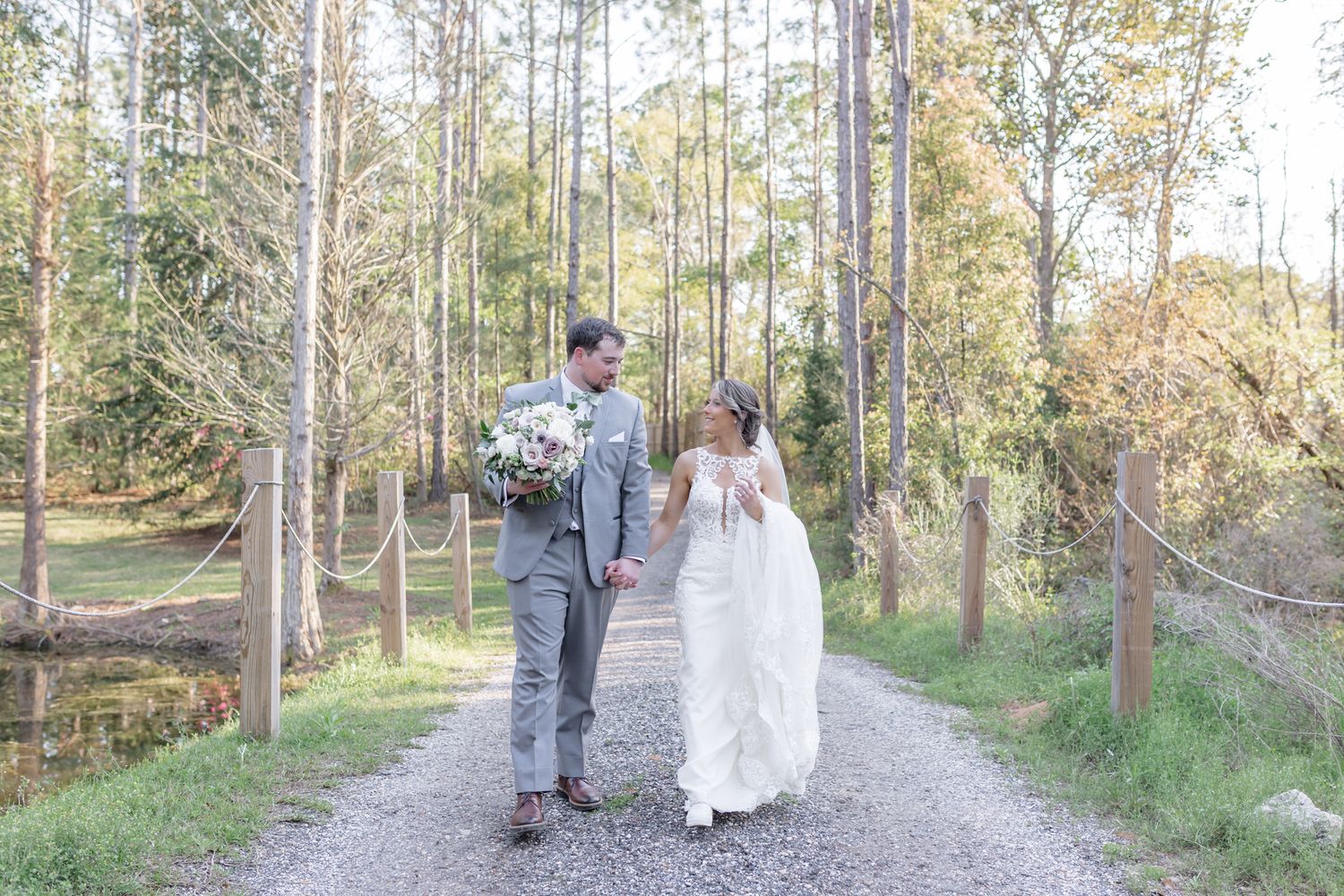 Bella Sera Gardens Wedding Loxley Alabama Photographed by Grand Laurel Photography