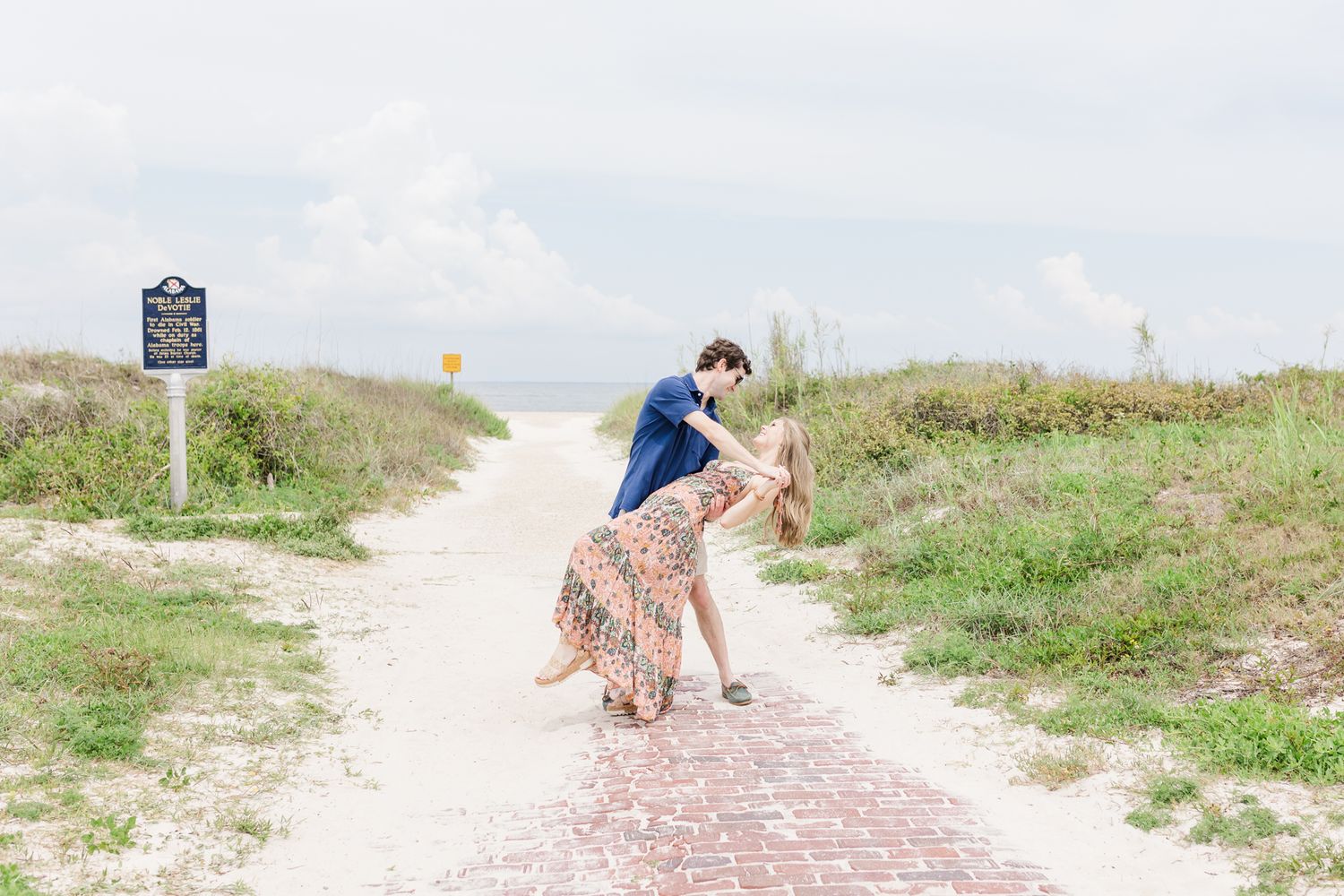 Fort Morgan Alabama Engagement Proposal Photographer Grand Laurel Photography