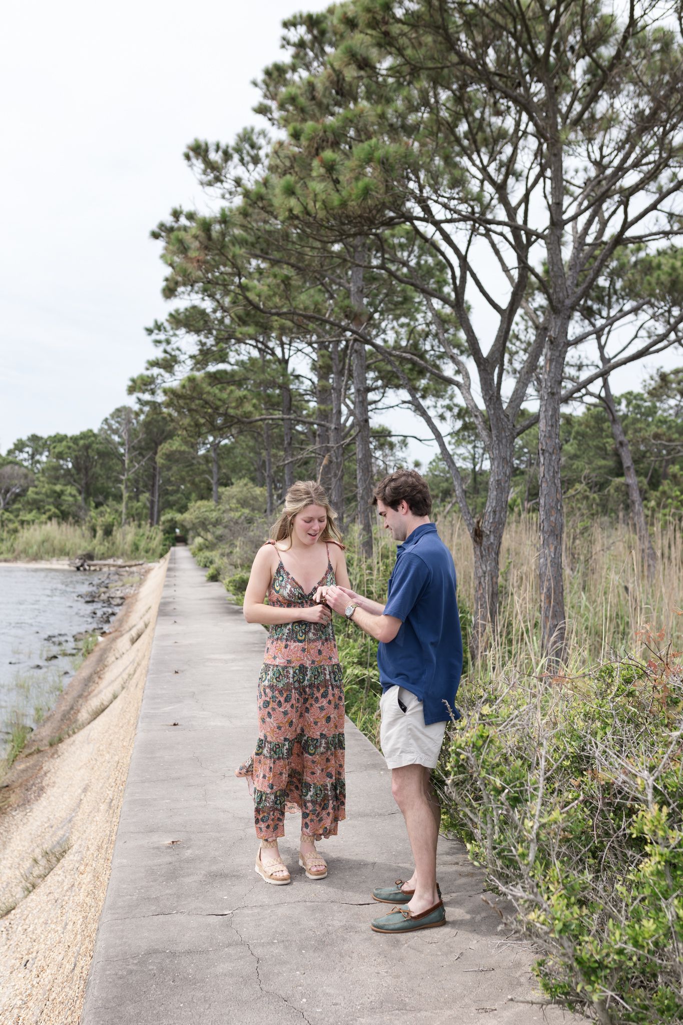 Fort Morgan Alabama Engagement Proposal Photographer Grand Laurel Photography