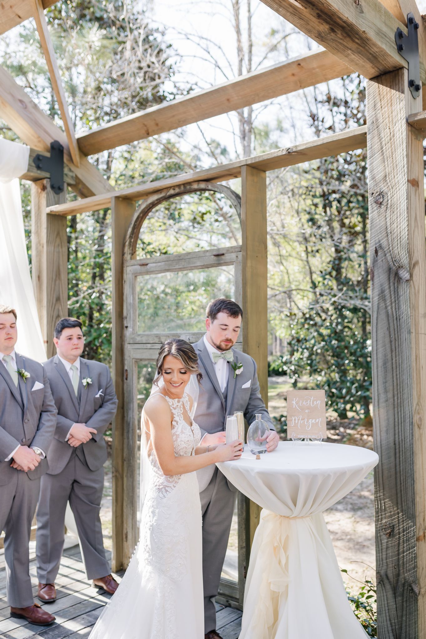 Bella Sera Gardens Wedding Loxley Alabama Photographed by Grand Laurel Photography