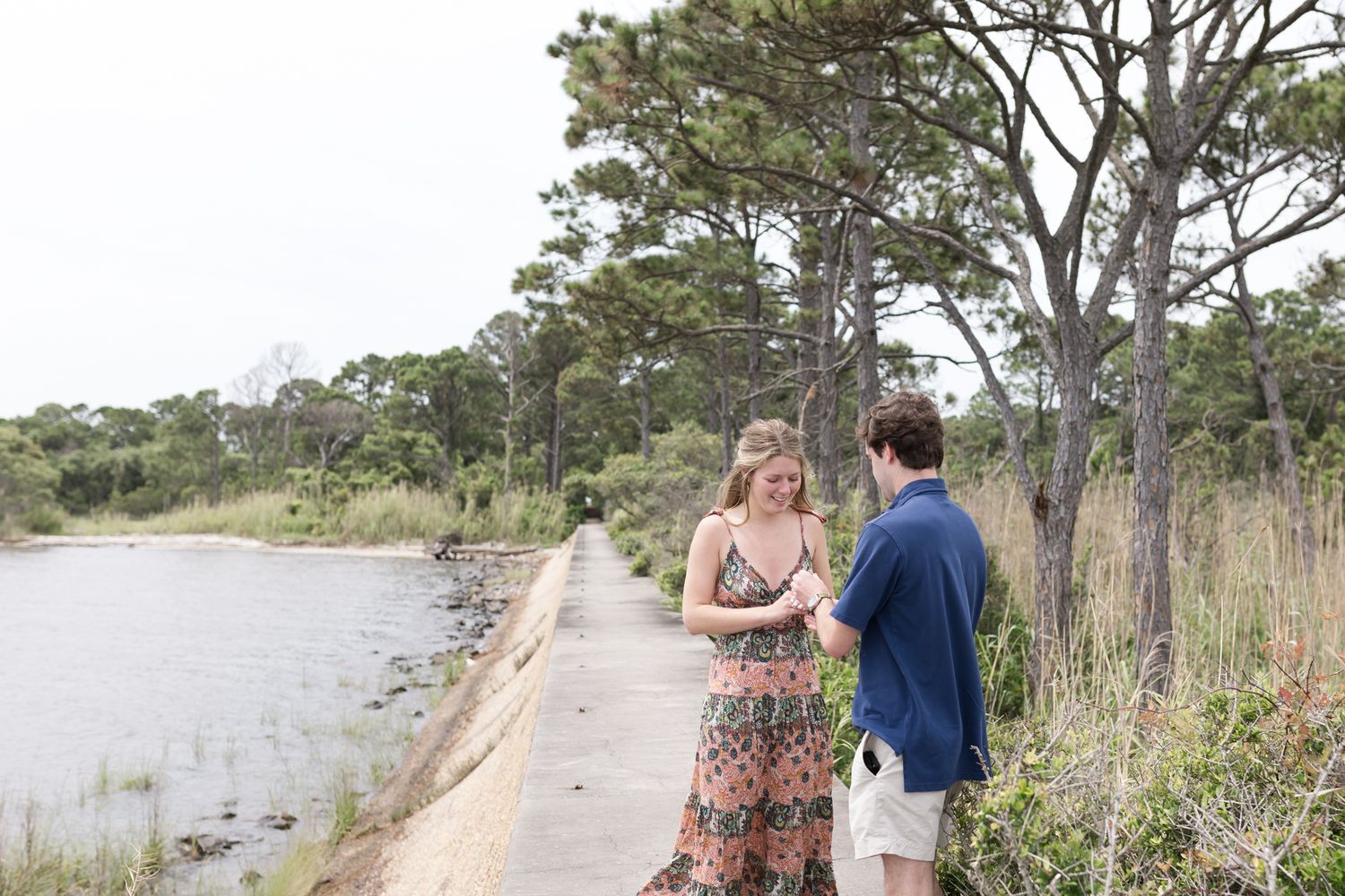 Fort Morgan Alabama Engagement Proposal Photographer Grand Laurel Photography