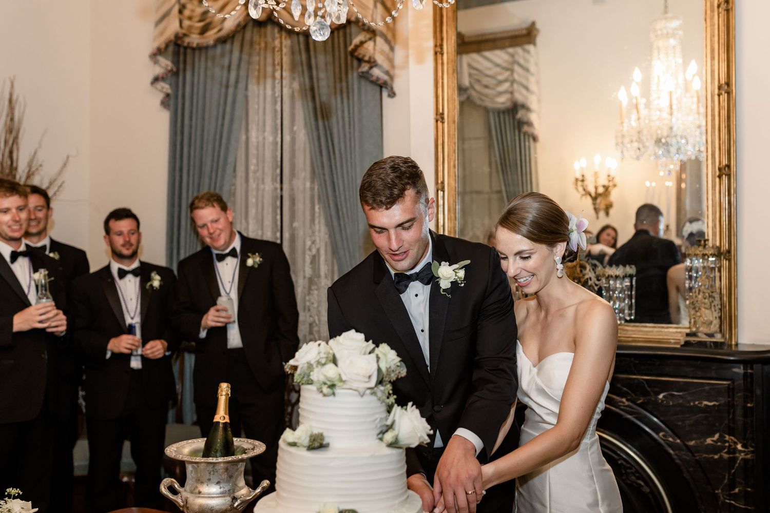 Bragg-Mitchell Mansion Wedding in Mobile Alabama Photographed by Grand Laurel Photography