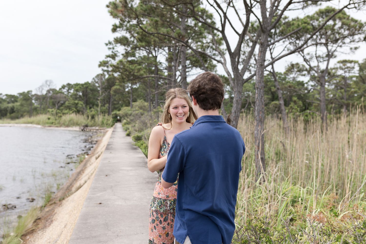 Fort Morgan Alabama Engagement Proposal Photographer Grand Laurel Photography