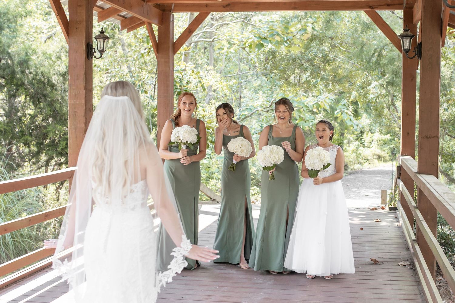 Bella Sera Gardens First Look Alabama Wedding Photographer