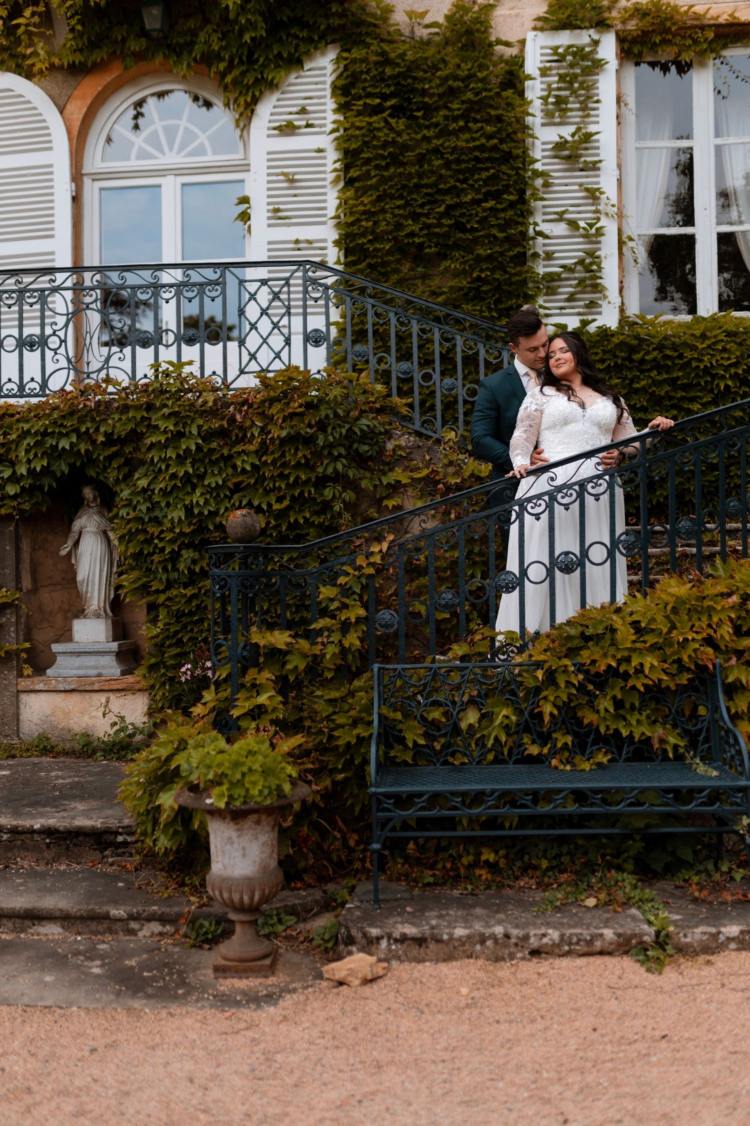 Séance photo couple Mariage dans le Beaujolais