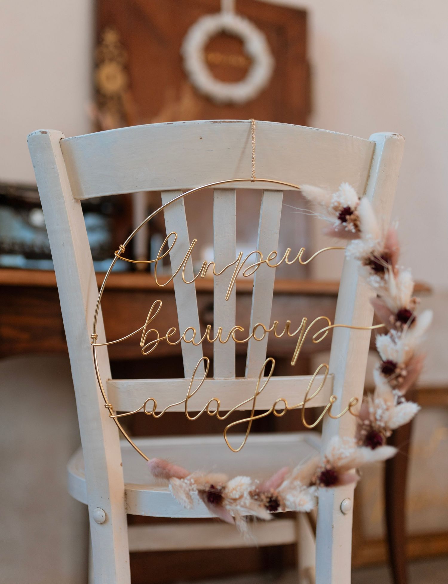 Décoration mariage beaujolais