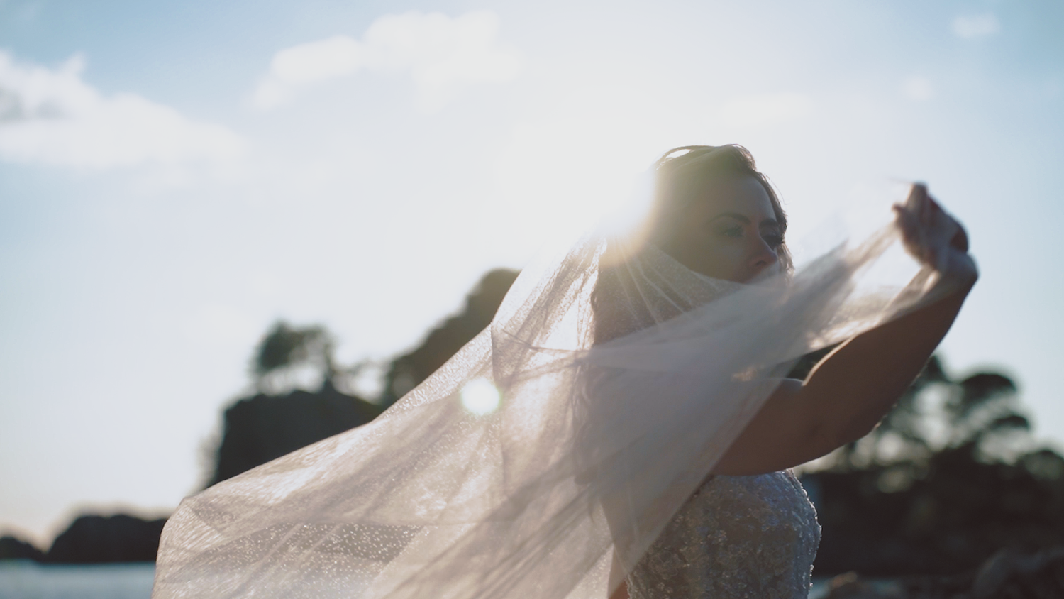 Bride, cinematic shot