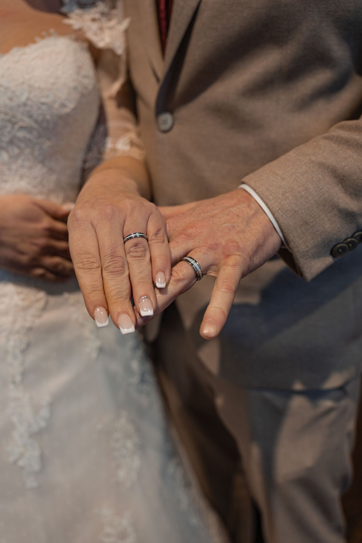 essex bride and groom rings
