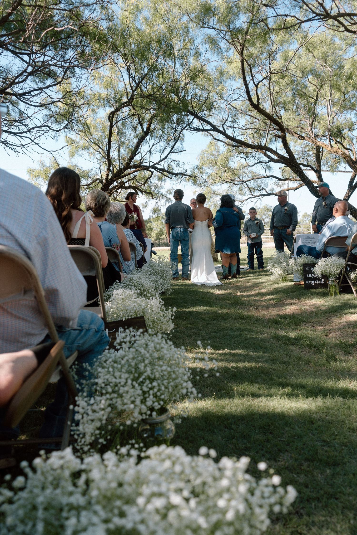 Outdoor ceremony