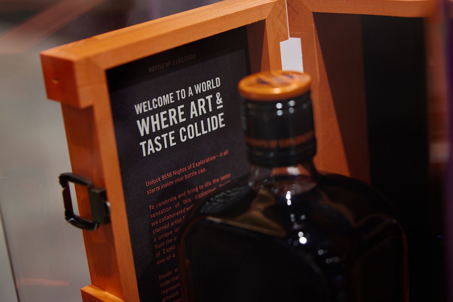 Travel retail airport activation photography for Jagermeister at Frankfurt Heinemann duty free store