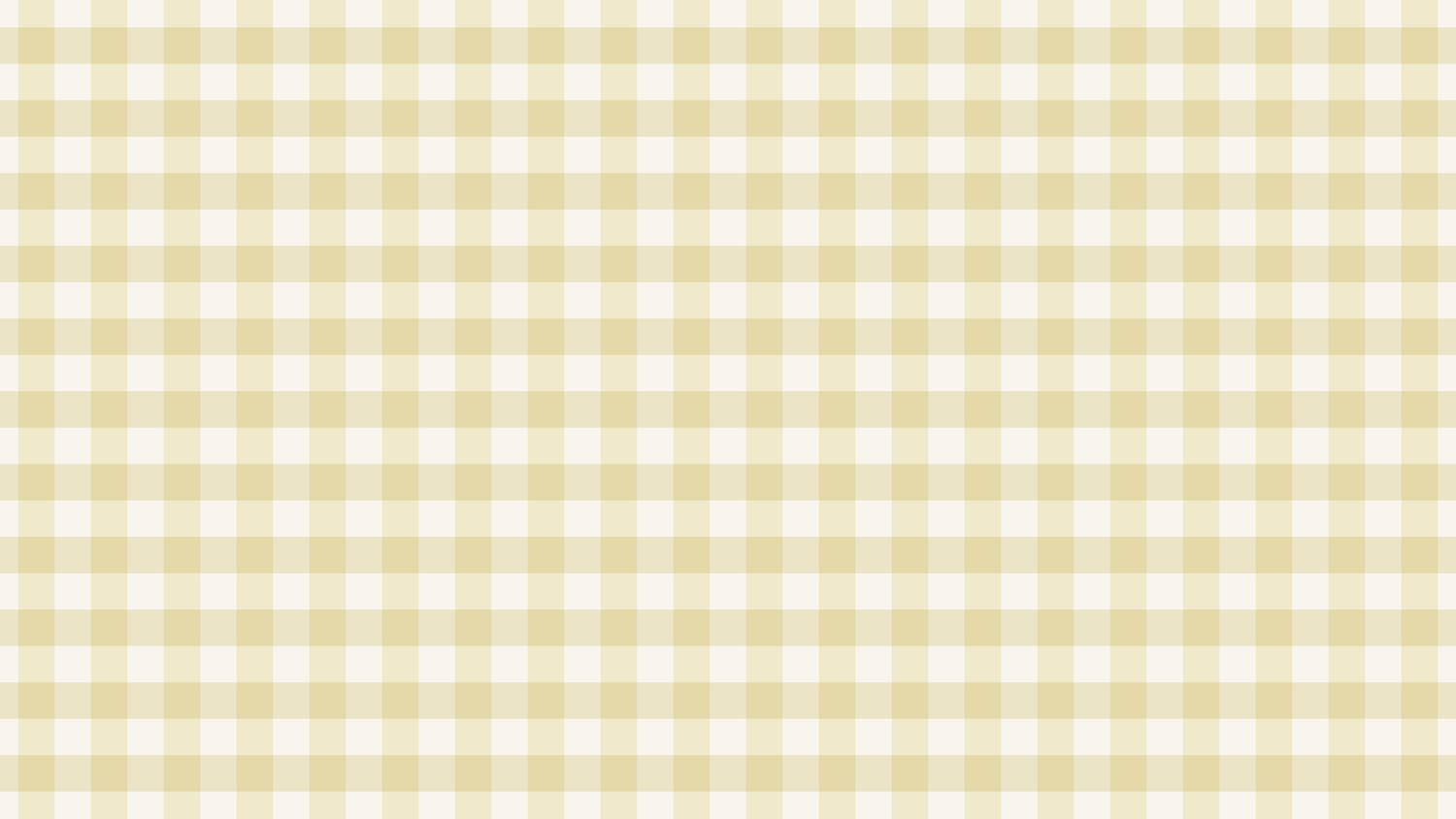 Soft yellow and white gingham checkered pattern fabric texture background.