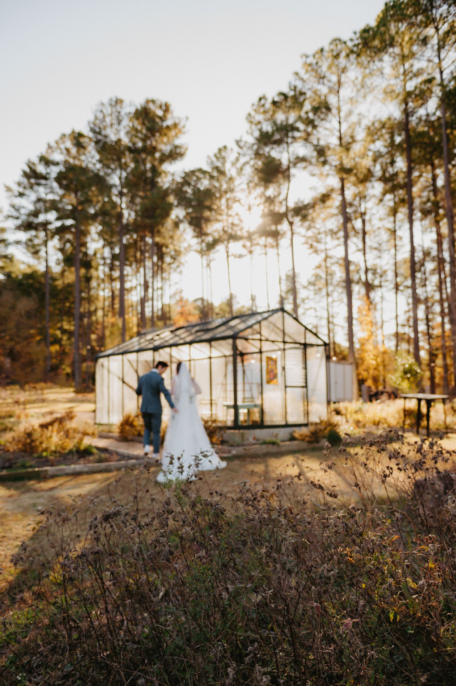 Tea house wedding