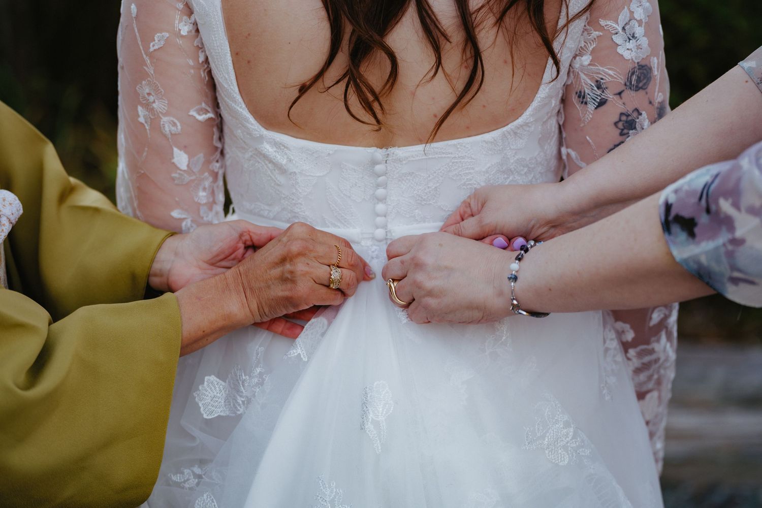 Tea house wedding