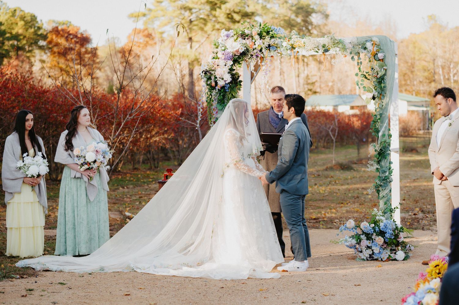 Tea house wedding