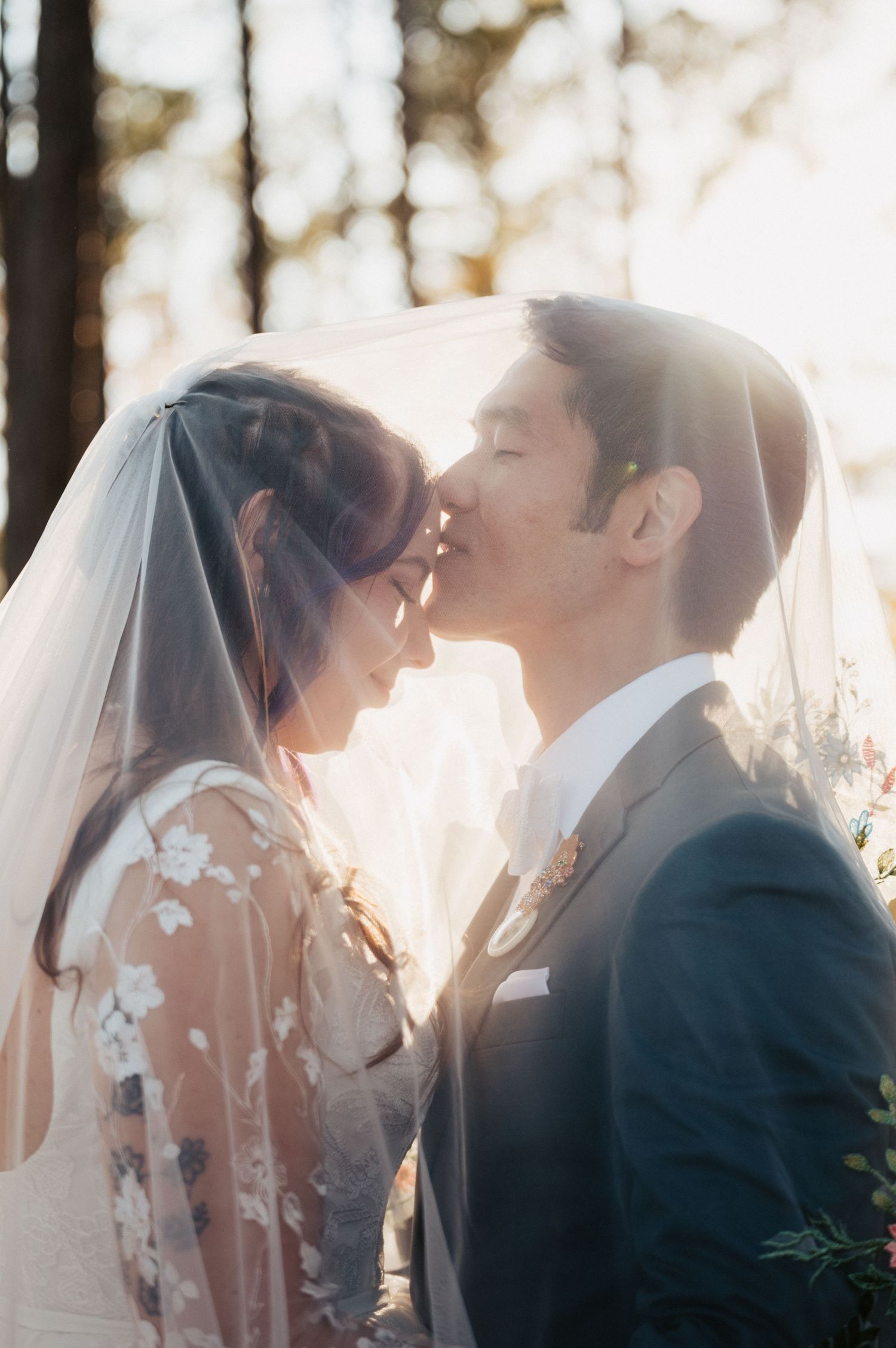 Tea house wedding