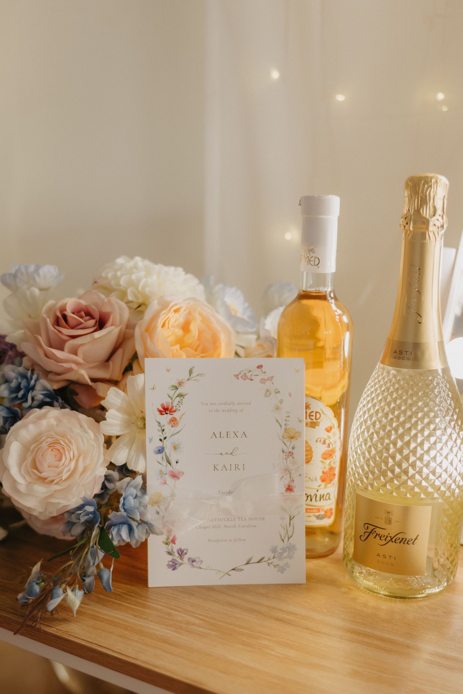 Tea house wedding