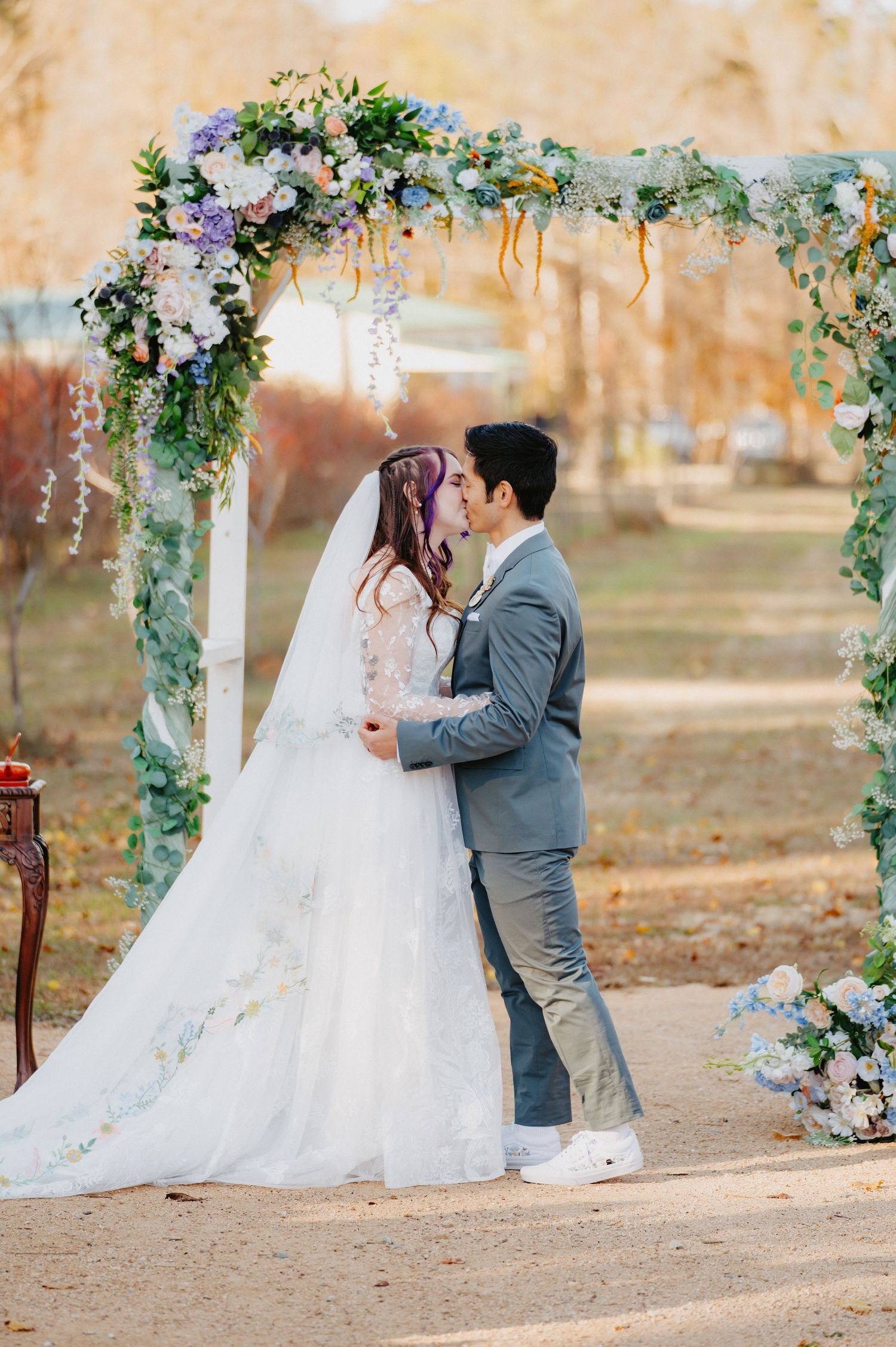 Tea house wedding