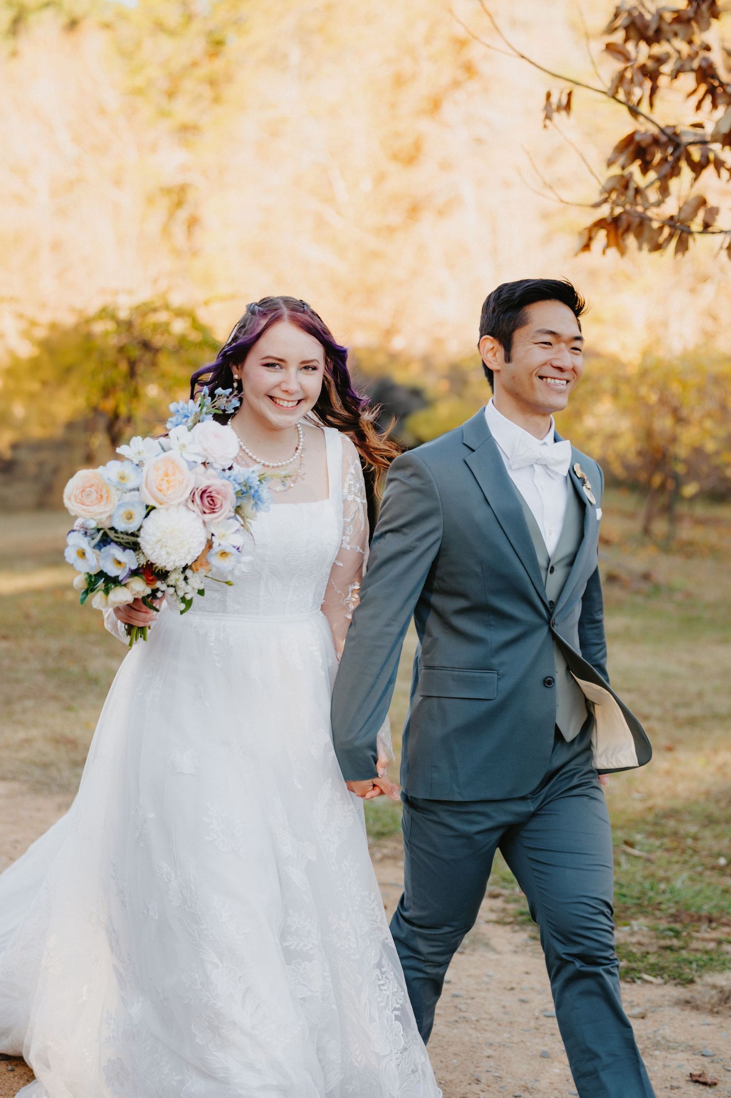 Tea house wedding