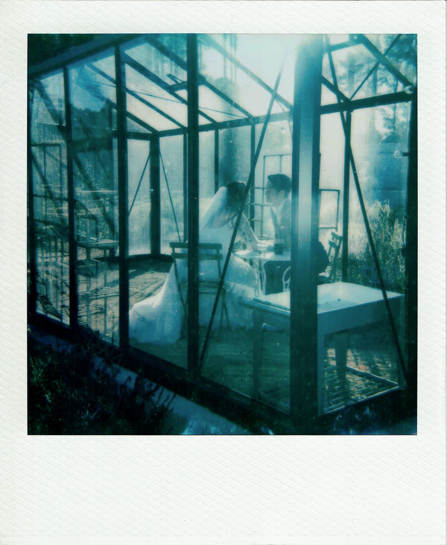 Polaroid wedding photography