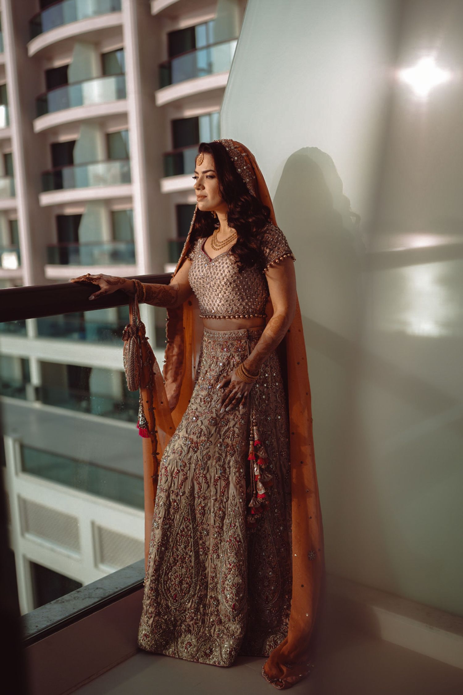 Toronto engagement shoot featuring a bride solo shoot at the heart of GTA Canada.