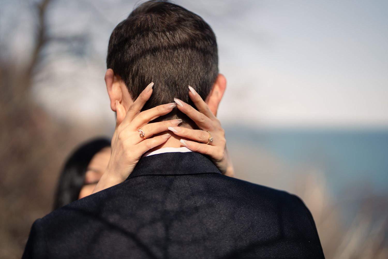 Candid couple portraits at Guild Inn Estate Toronto, where heritage architecture meets modern love stories.