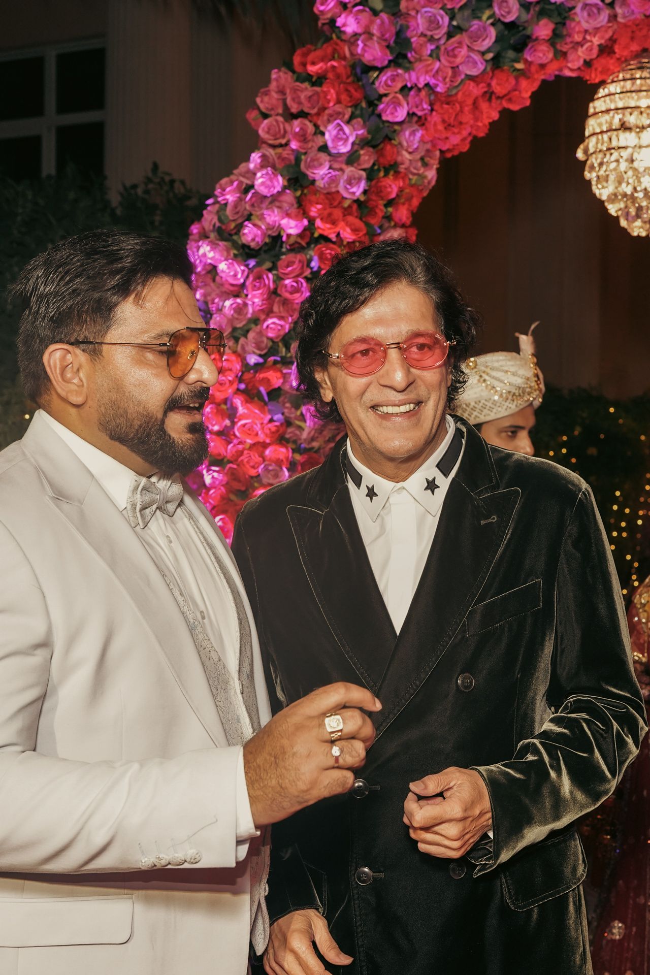Chanke Panday is well knows actor from India capture during the wedding event in Dubai