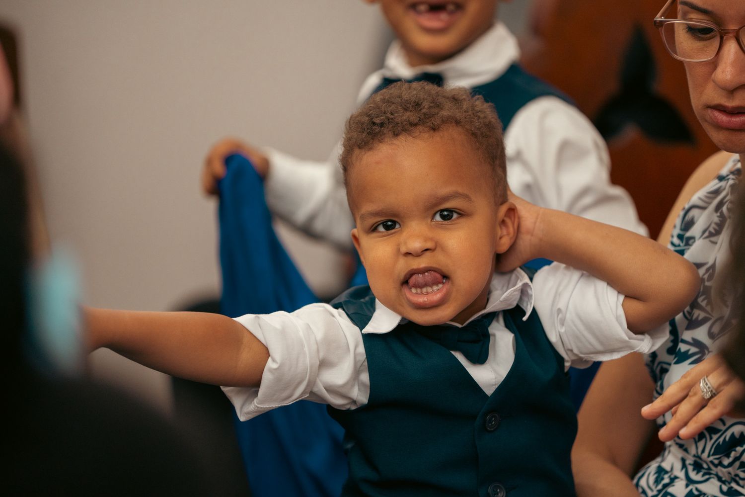moment during the wedding day, kids are always very hip in Ottawa, Canada.