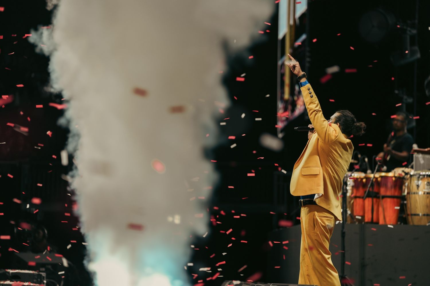 Legendary Sonu Nigam gracing a luxury wedding event with a powerful performance and unforgettable presence.