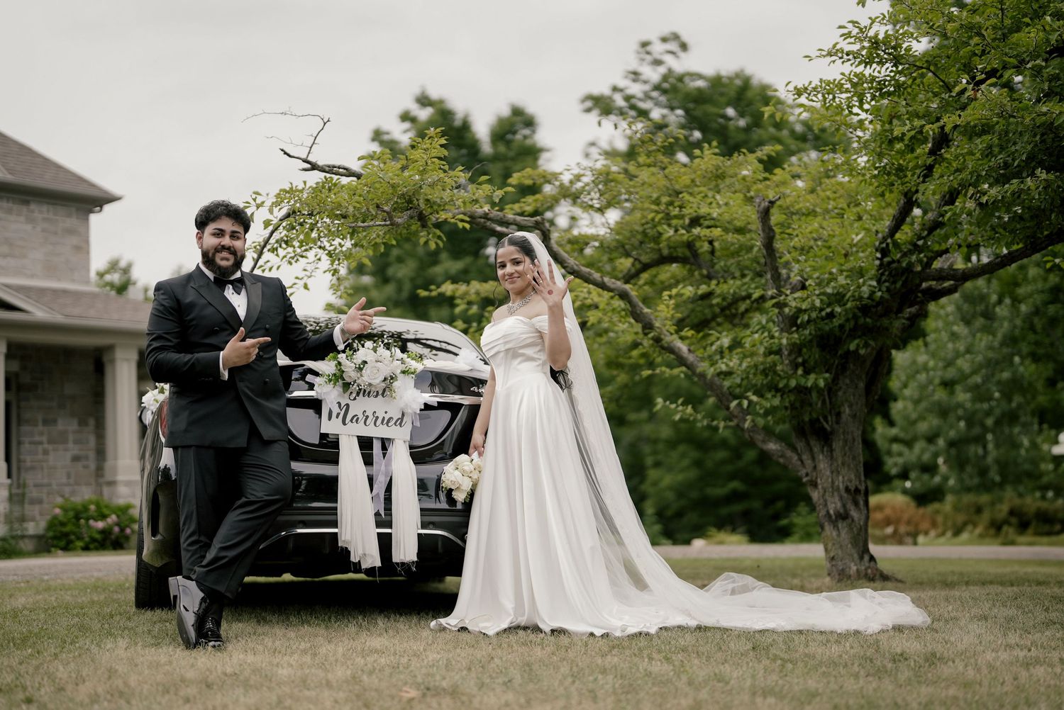 just married