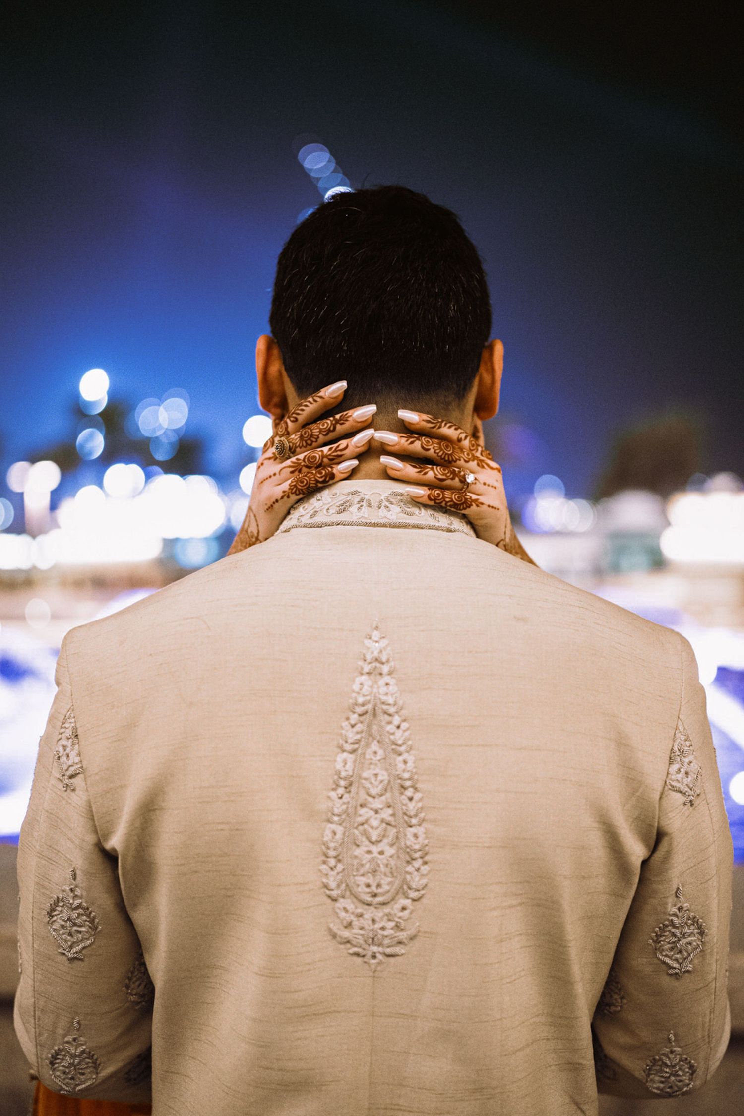 A couple of Dubai wedding