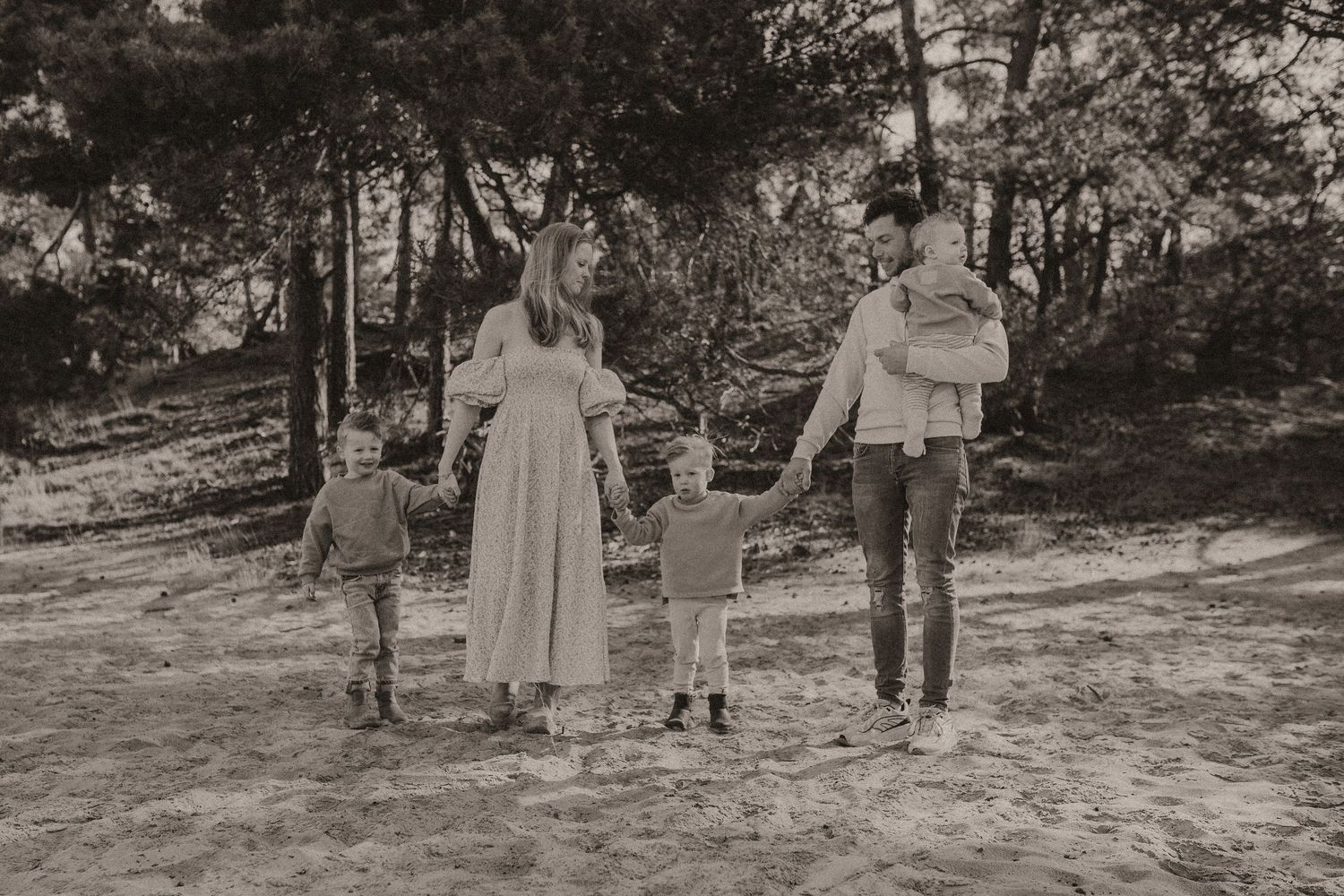 Gezinsfotografie Loonse en Drunense Duinen