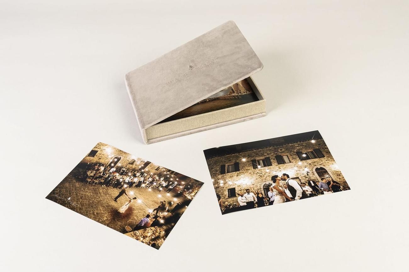 Multiple vintage sepia photographs are arranged in a diagonal line against a light background.