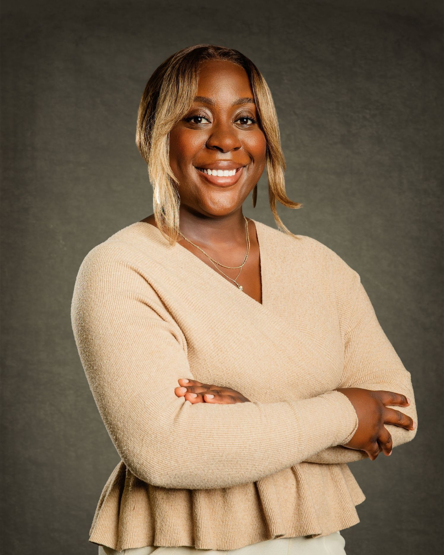 Head shot of the director of Brookdale Christian Center Daycare (BCCD) pictured in a tab color blouse.